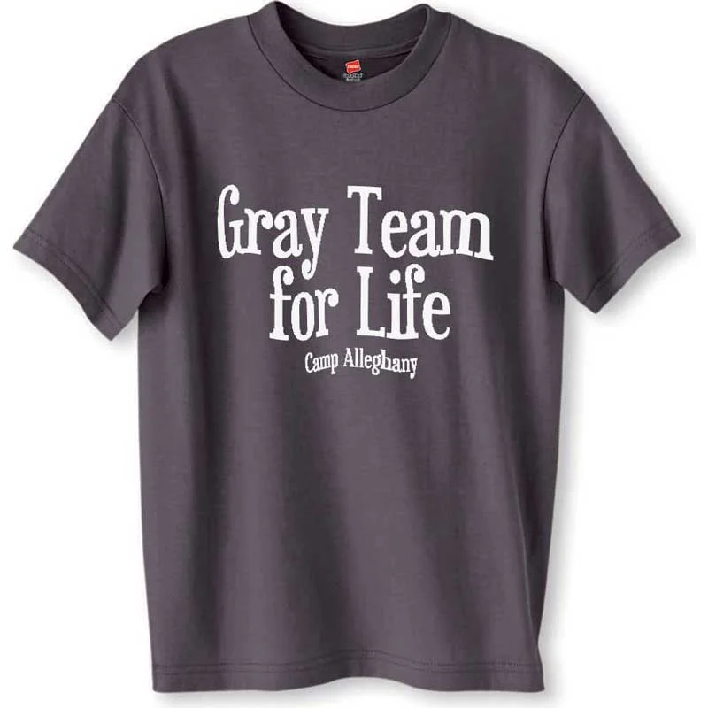 Camping hiking gear lift-Camp Alleghany Team Tees