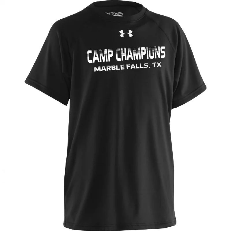 Camping hiking outdoor kick-Camp Champions Under Armour Tee