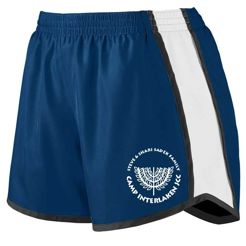 Camping hiking trail hush-Camp Interlaken JCC Running Shorts