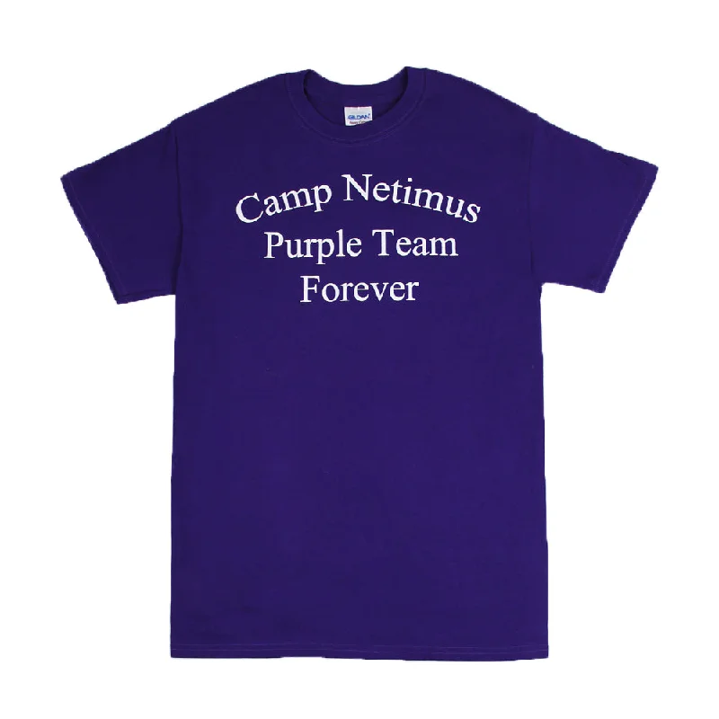 Camping hiking trail zone-Camp Netimus Team "Forever" Tee