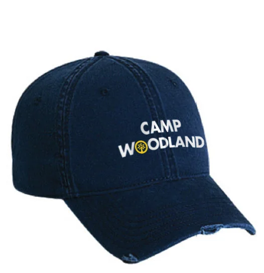 Camping hiking trail mix-Camp Woodland Ball Cap