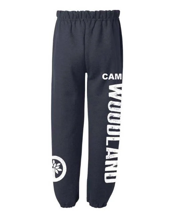 Camping hiking nature wisdom-Camp Woodland Cinch Bottom Sweatpants