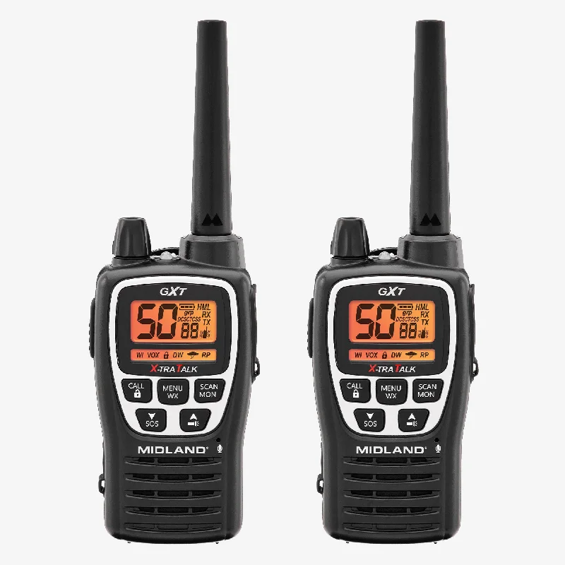 Camping hiking trail gains-GXT3000 GMRS Walkie Talkie 2 Pack - GXT3000VP4