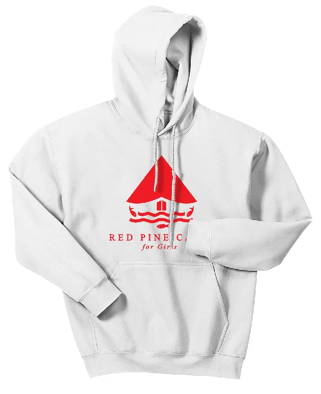 Camping hiking outdoor shine-Red Pine Camp Pullover Hoodie