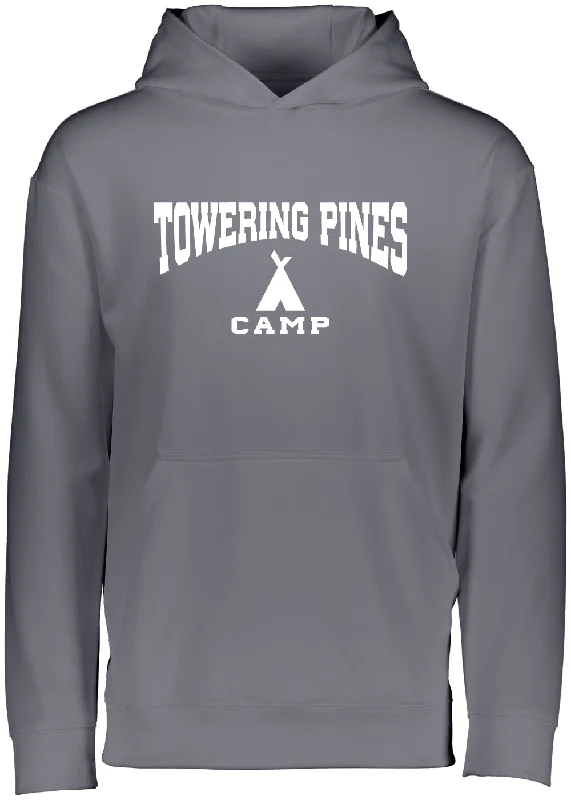 Camping hiking gear shine-Towering Pines Camp Performance Hoodie