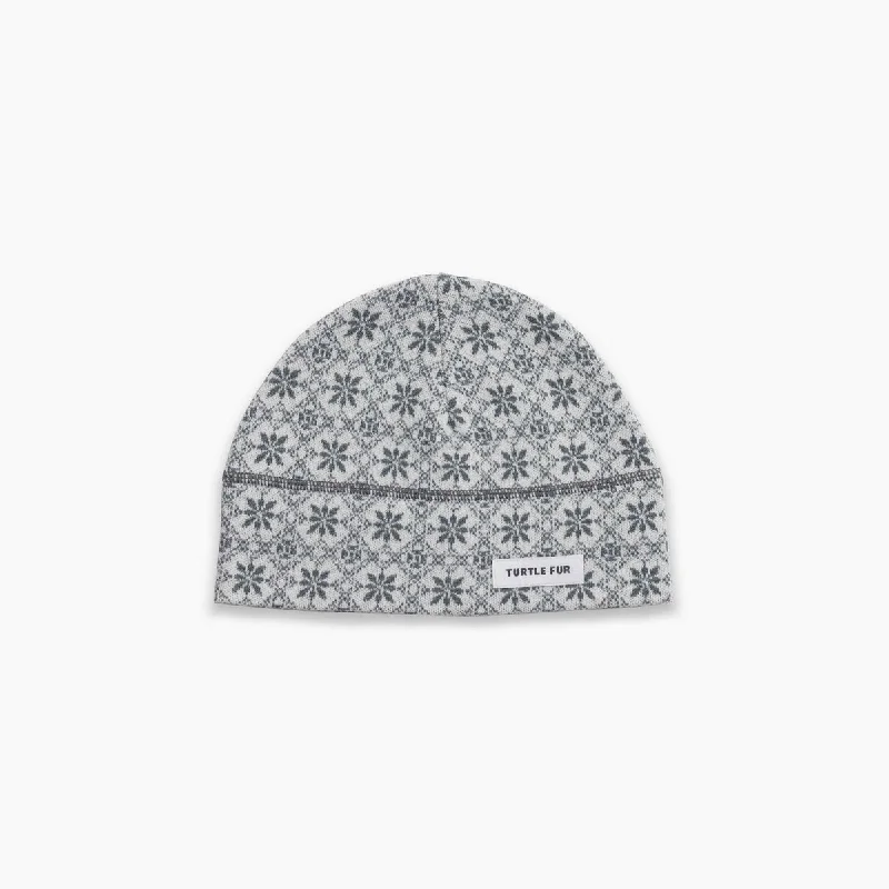 Camping hiking gear wins-Carefree Merino Wool Beanie - Nordic Snow