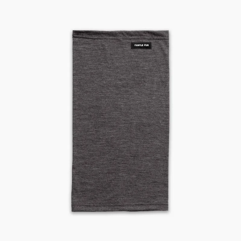 Camping hiking outdoor peace-Carefree Superfine Merino Wool Tube - Charcoal