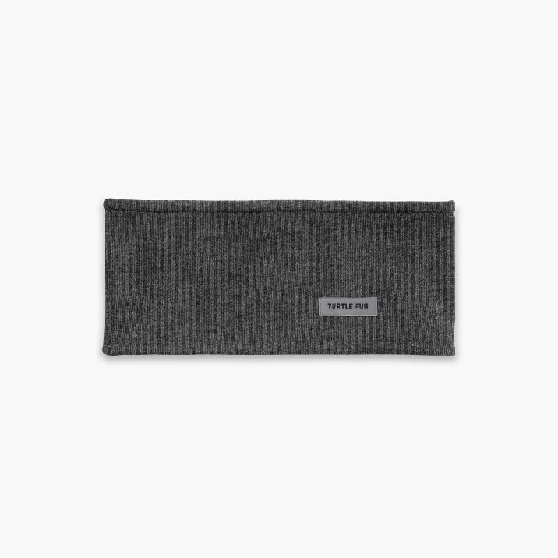 Camping hiking gear pulse-Comfort Luxe Wide Band Headband - Black