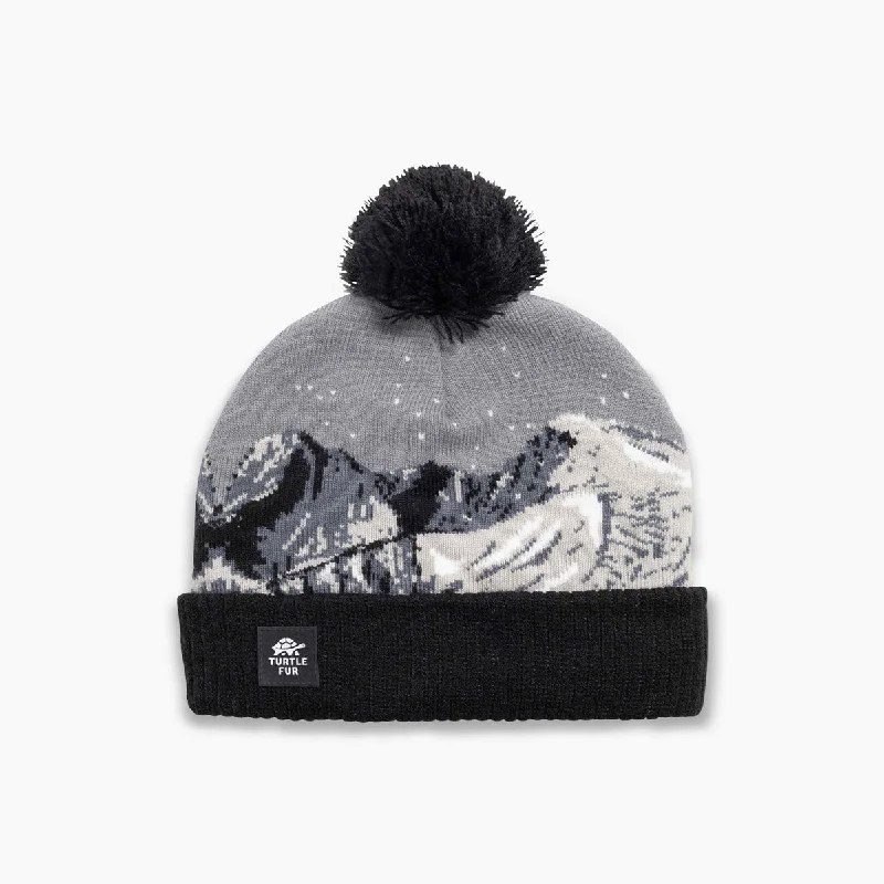 Camping hiking trail tidy-Kids' Pano Beanie - Black