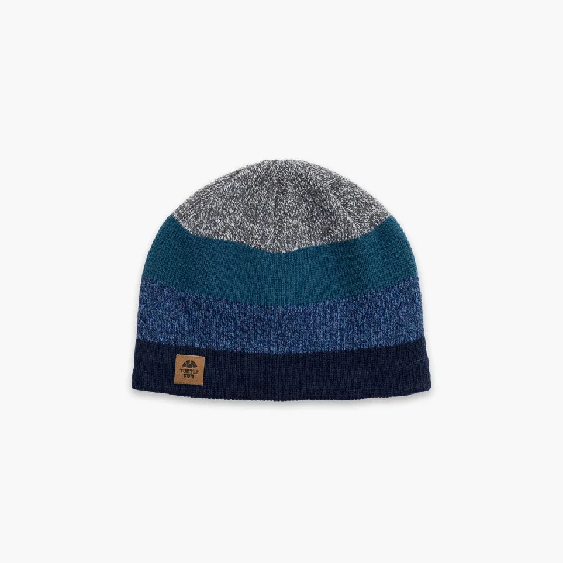 Camping hiking gear surge-Ocean Ragg Wool BTV Beanie - Navy