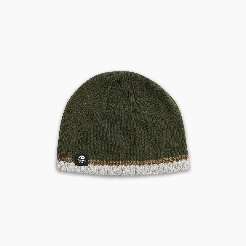 Camping hiking nature love-Ocean Ragg Wool Harbour Town Beanie - Oregano