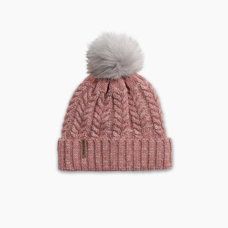 Camping hiking nature beat-Ocean Ragg Wool Lexi Pom - Blush