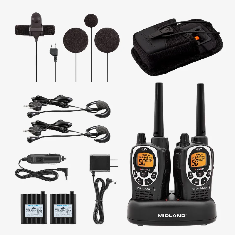 Camping hiking nature calm-GXT GMRS Action Sports Helmet Communication Bundle - COMMKITVPG